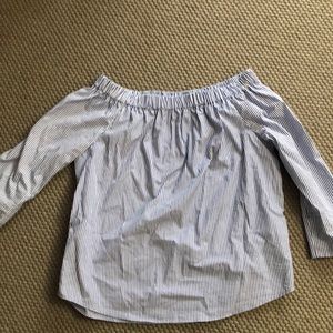 Zara blouse - off the shoulder